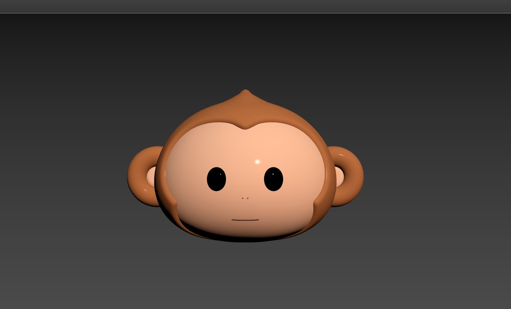 Prop144 Monkey Head 3d Model Turbosquid 1947309