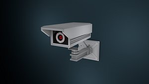 Surveillance Camera 3D model