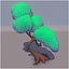 Fluffy tree 01
