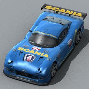 car tvr 3d model