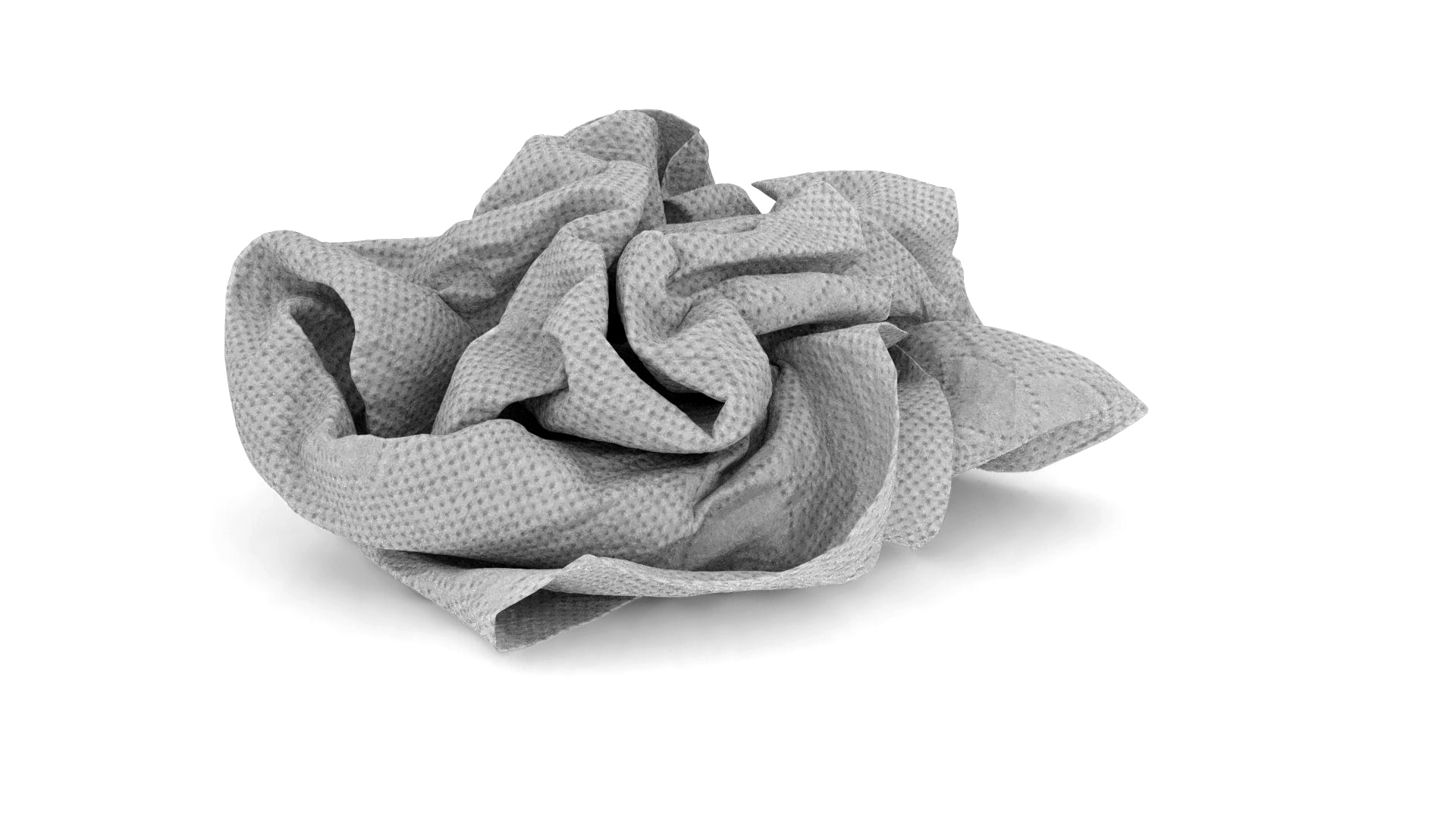 Napkin Crumpled 3D Model - TurboSquid 2238939