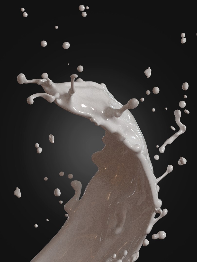 Water Splash 3d Model