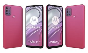 3D Motorola Moto G20 Red