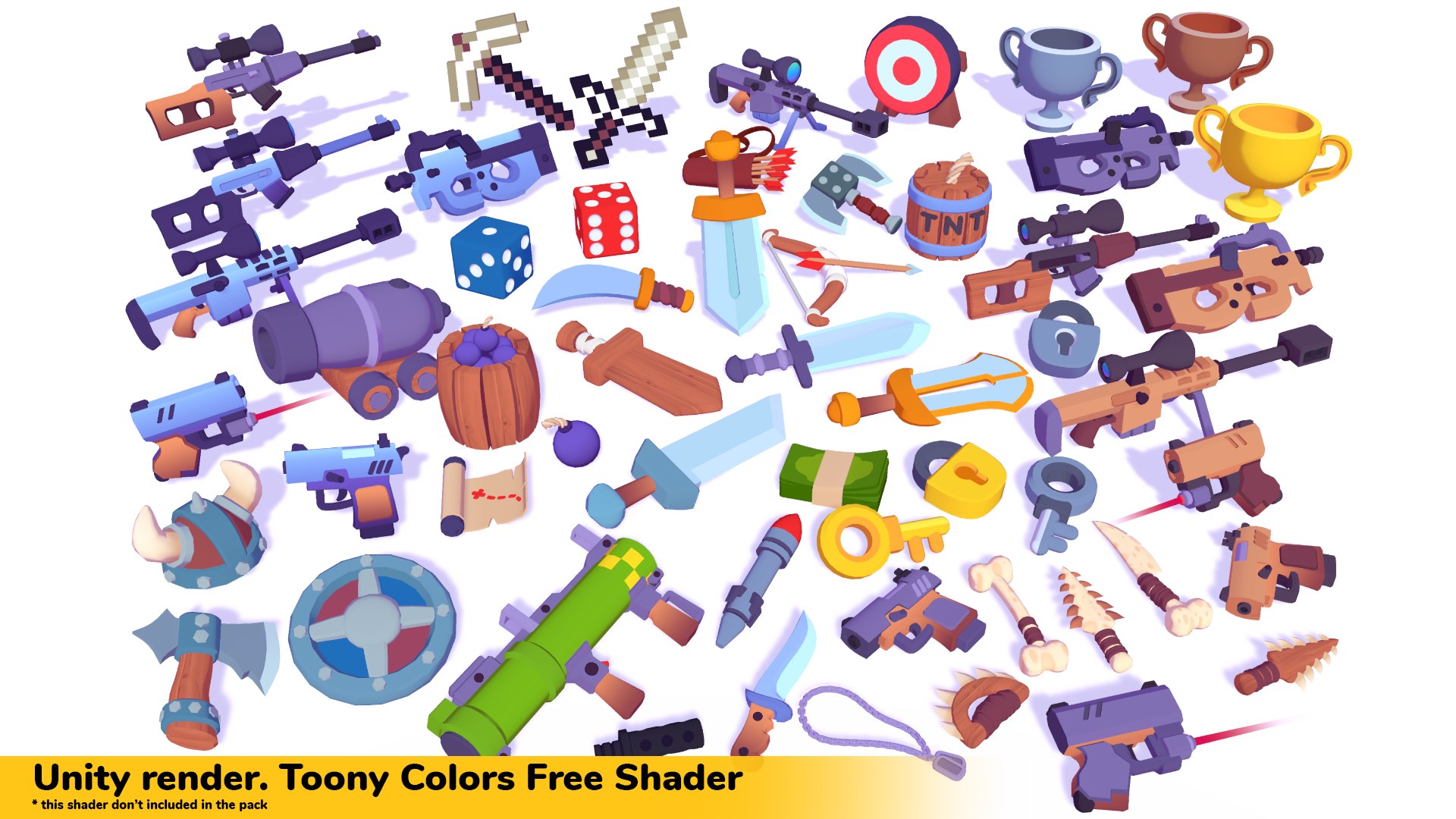 3D Hypercasual Action Props Pack Volume 4 model - TurboSquid 2031581