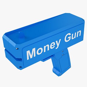 cash cannon blue 3D