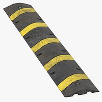 Speed Bump Rubber Damaged