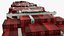 Container Ship Hamburg Sud Cap San August 3D model
