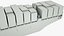 Container Ship Hamburg Sud Cap San August 3D model