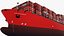 Container Ship Hamburg Sud Cap San August 3D model
