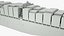 Container Ship Hamburg Sud Cap San August 3D model