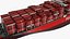 Container Ship Hamburg Sud Cap San August 3D model