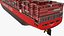 Container Ship Hamburg Sud Cap San August 3D model