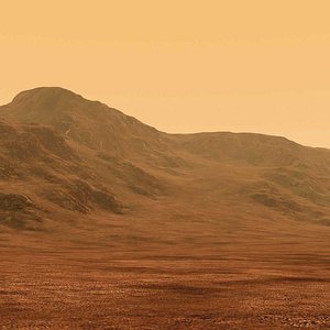 Mars Surface Full Scene