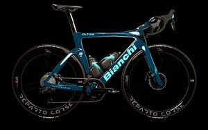 Bianchi Oltre RC with 140th anniversary livery roadbike 3d model