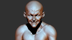 3D oldman print