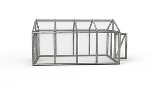 3D Wooden Green House