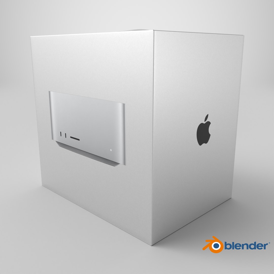 Apple Mac Studio Packaging Box 3D model https://p.turbosquid.com/ts-thumb/Ny/YSXEl0/4r/stemcell_blender_cycles_render/png/1715669351/1920x1080/fit_q87/705a032163cc1934773d4b71364cd064569f6205/stemcell_blender_cycles_render.jpg