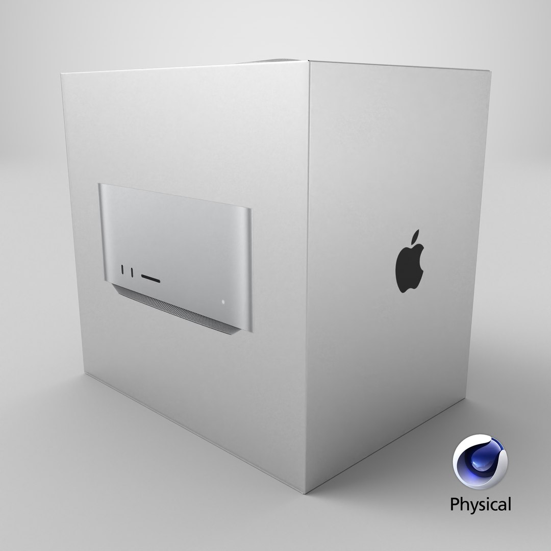 Apple Mac Studio Packaging Box 3D model https://p.turbosquid.com/ts-thumb/Ny/YSXEl0/NI/stemcell_cinema_4d_physical_render/png/1715669358/1920x1080/fit_q87/e164887c5134eeb4a28b63e219527a2cae543bdd/stemcell_cinema_4d_physical_render.jpg