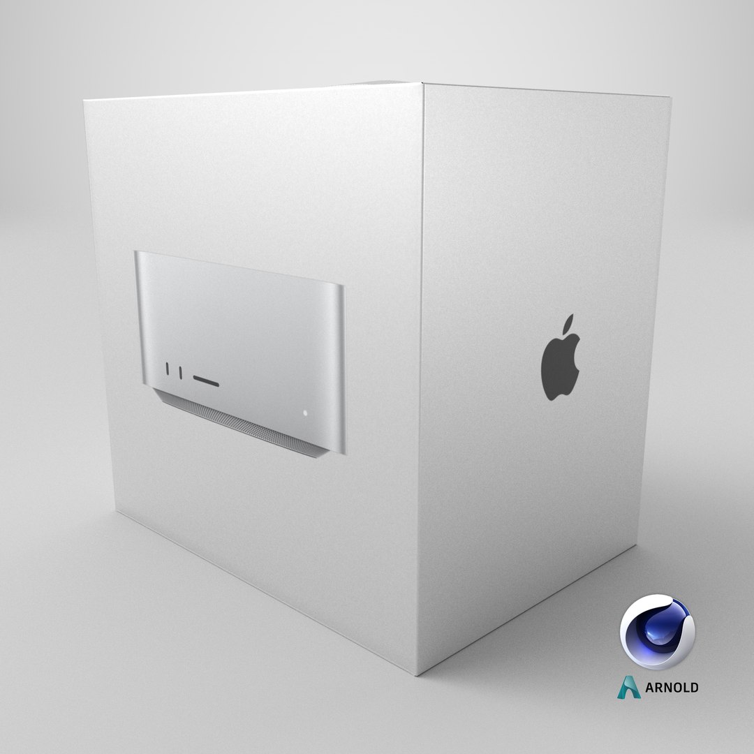 Apple Mac Studio Packaging Box 3D model https://p.turbosquid.com/ts-thumb/Ny/YSXEl0/Qe/stemcell_cinema_4d_arnold_render/png/1715669356/1920x1080/fit_q87/f66d9a8d9d35b6d4c0532d08f64912d680257287/stemcell_cinema_4d_arnold_render.jpg