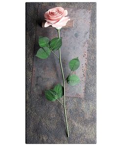 rose stone metal decor 3D model