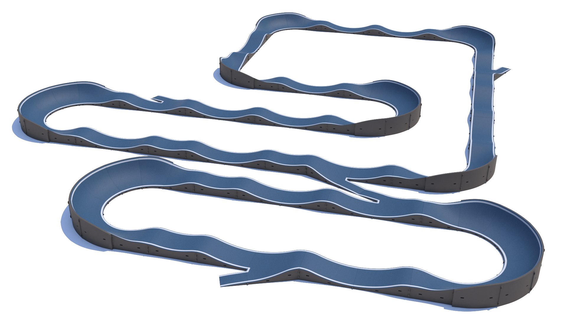 Pump Track Modular 3D Model - TurboSquid 1988072