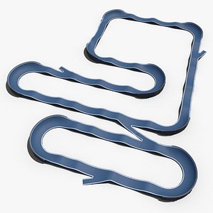 Pump Track Modular 3D model