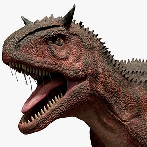 Carnotaurus Theropod Dinosaur 3D