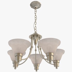 3ds max bristol 5-light chandelier