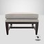 3D classical ottoman