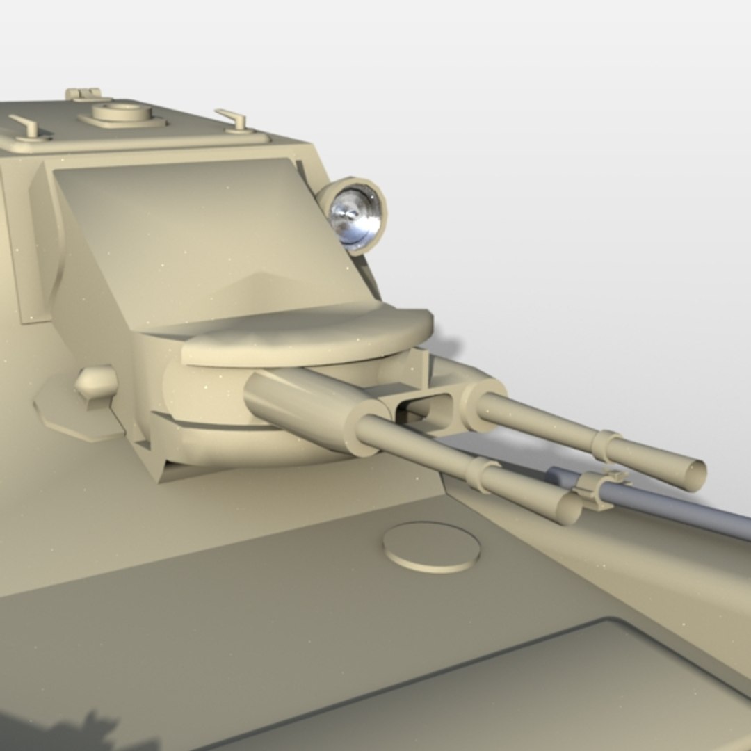 L3 33 Tank 3d Max