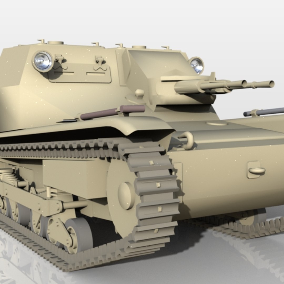 L3 33 Tank 3d Max