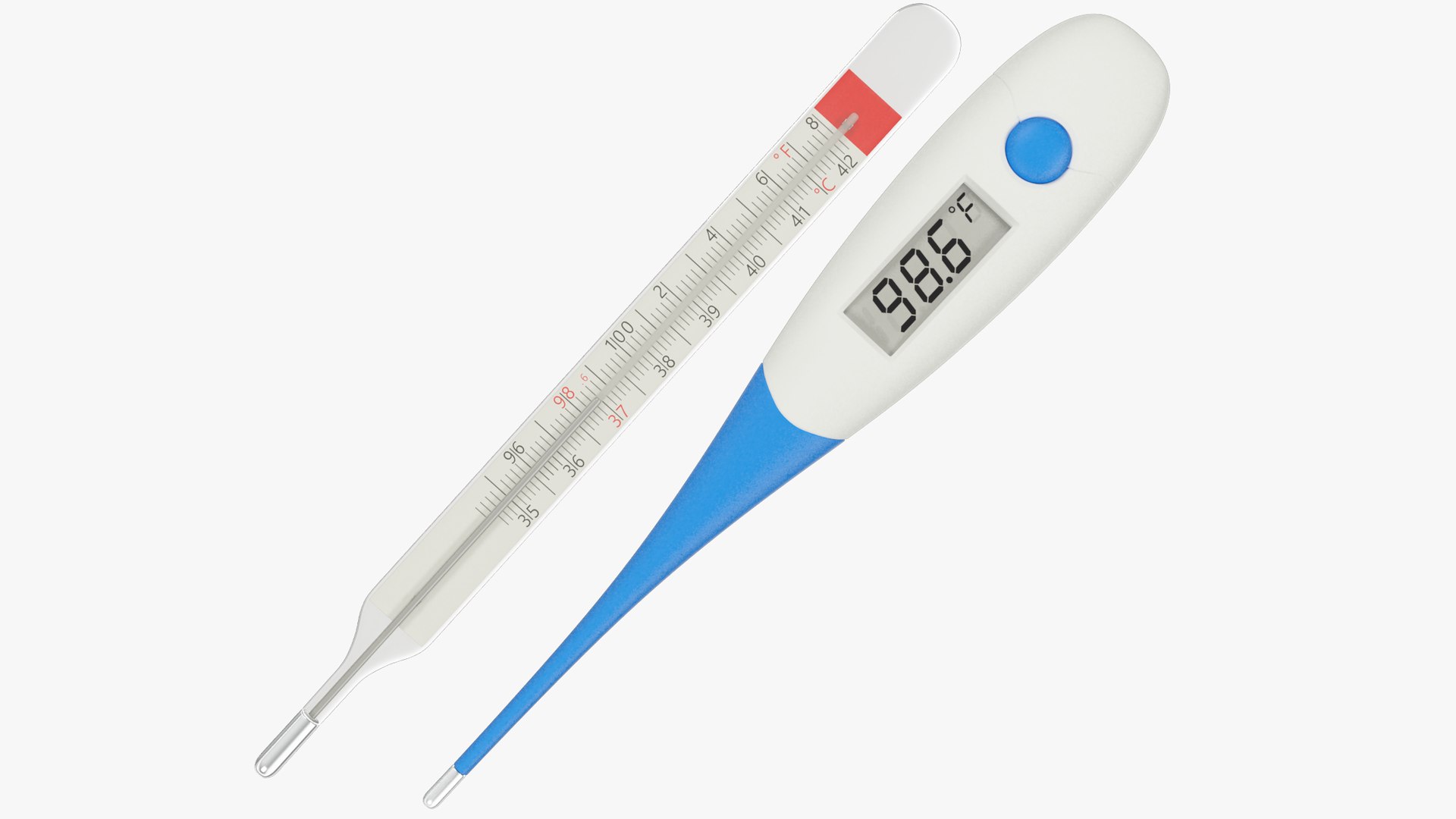 3D thermometers fahrenheit model - TurboSquid 1549935