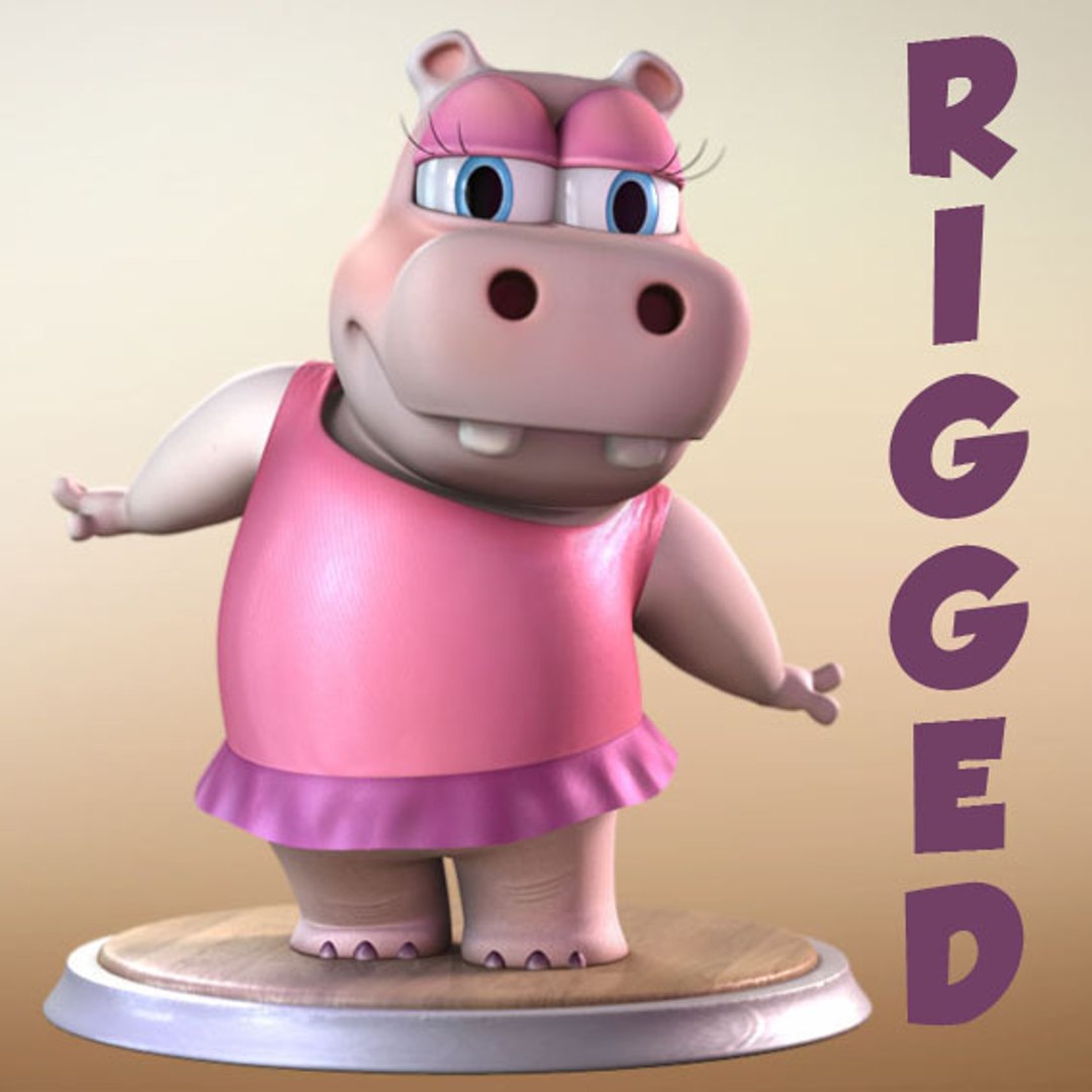 Rigged Cartoon Characters Ma