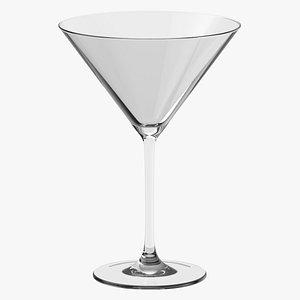 3D Martini glass