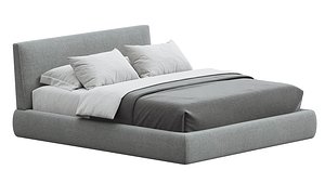 SOHO BED Berto by Castello Lagravinese Studio 3D model