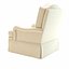 Kindel Upholstery Collection Camel-Back Lounge Cha