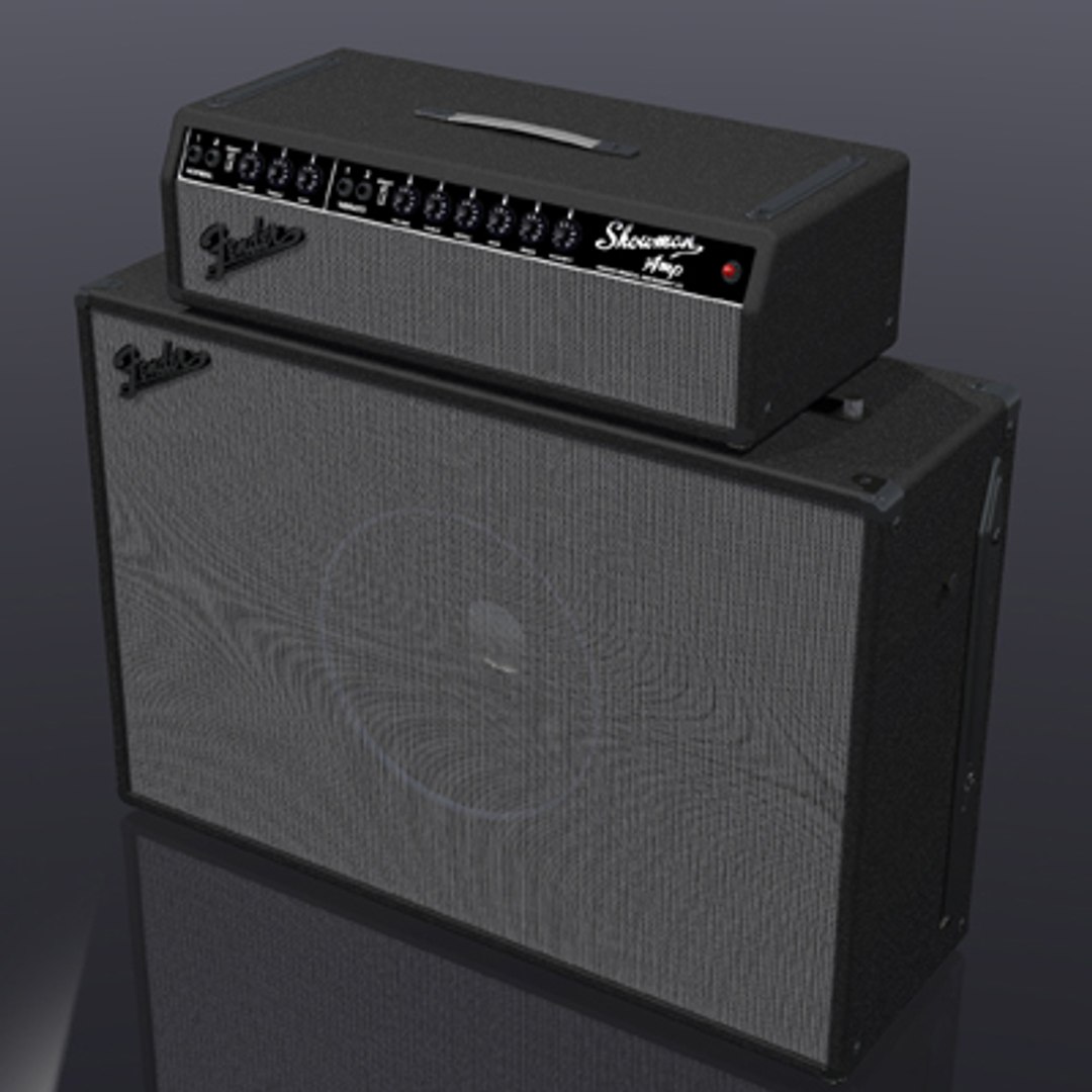 Amp Amplifier 3d Model