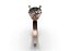 Morganite Solitaire Ring Jewelry CAD 3D Print Model STL FBX 3DM