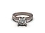 Morganite Solitaire Ring Jewelry CAD 3D Print Model STL FBX 3DM