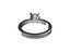 Morganite Solitaire Ring Jewelry CAD 3D Print Model STL FBX 3DM