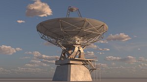 Satellite radio observatory 3D