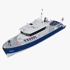 Dutch police boat P41 model