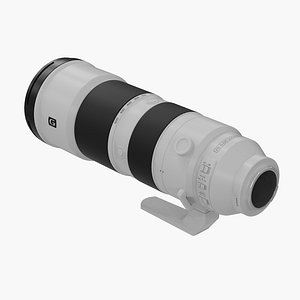ony FE 200-600mm Telephoto Lens 3D