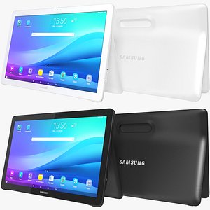 3d realistic samsung galaxy view model