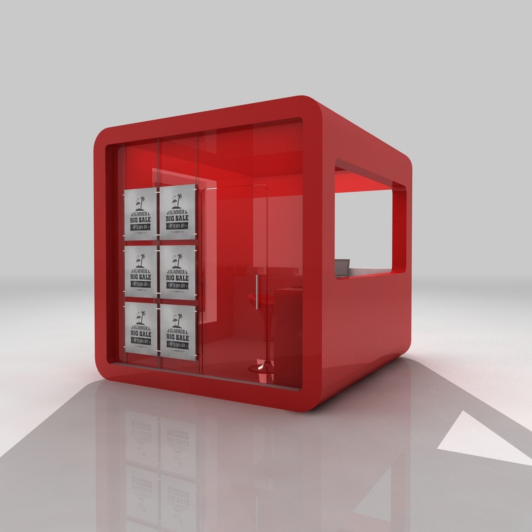 3D product display kiosk booth model https://p.turbosquid.com/ts-thumb/Nz/9umcFr/QWX3LnOk/3kiosk20014/jpg/1532954058/1920x1080/fit_q87/881797655a48886d903646af6652d990ebb96f79/3kiosk20014.jpg
