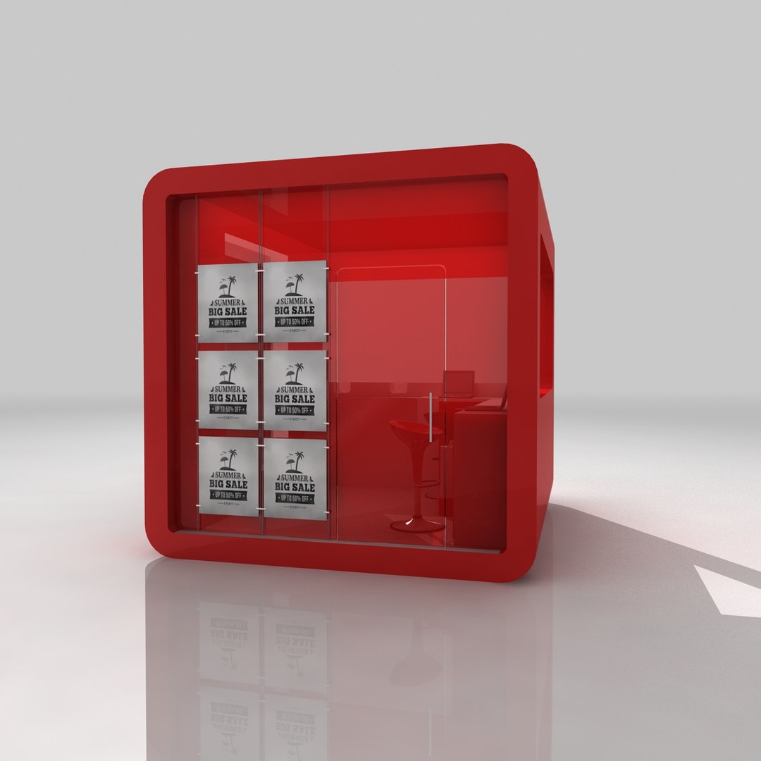 3D product display kiosk booth model https://p.turbosquid.com/ts-thumb/Nz/9umcFr/gx5QO0PT/3kiosk20013/jpg/1532952892/1920x1080/fit_q87/17cc78c2c93b8e10ff30bec5a5f7ac7208d44244/3kiosk20013.jpg
