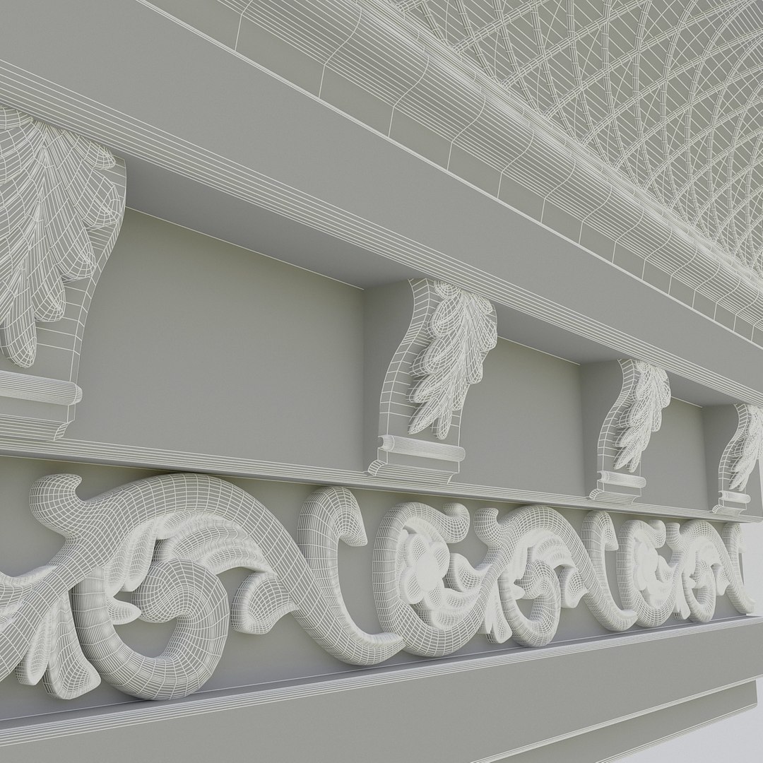 3D classic patterned model - TurboSquid 1414533