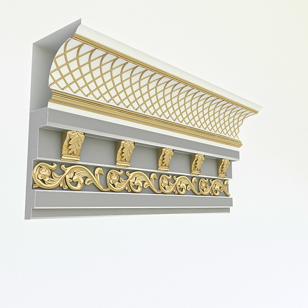 3D classic patterned model - TurboSquid 1414533