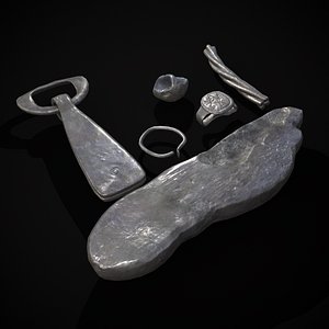 3D Viking Silver Treasure