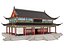 Japanese Temple Pavilion